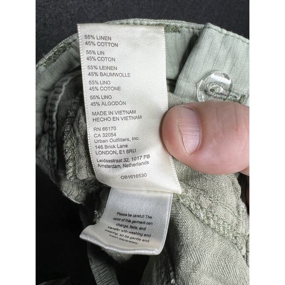 Free People Women’s Green Size XS Skinny Pants Large Pockets Stretchy Waist Band - Picture 12 of 12